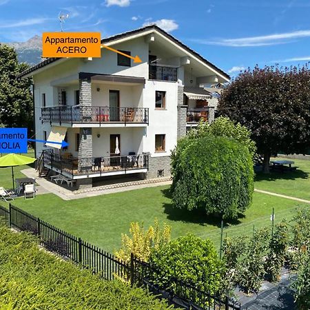Ferienwohnung Il Tiglio Gressan Aosta Exterior foto
